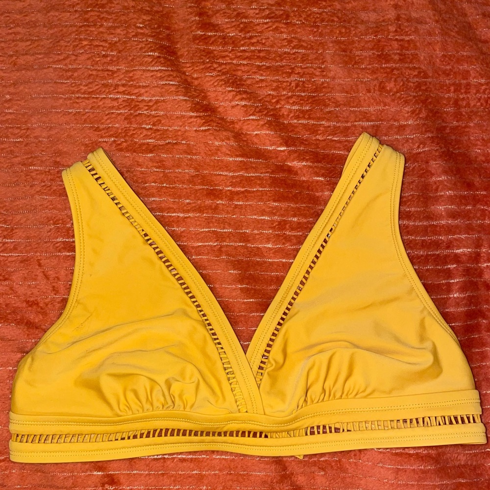 Mustard Yellow Bikini Top